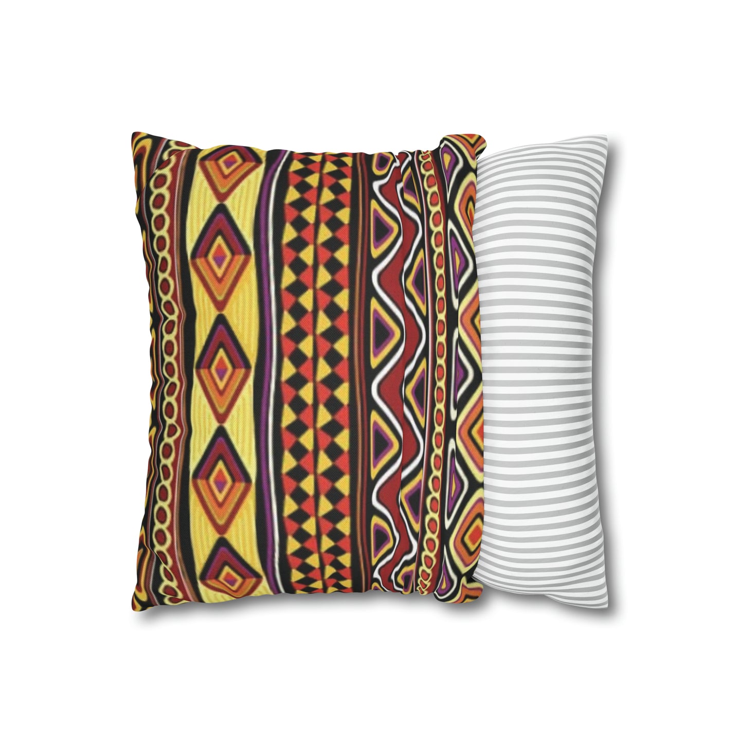 Samsf Spun Polyester Square Pillow Case