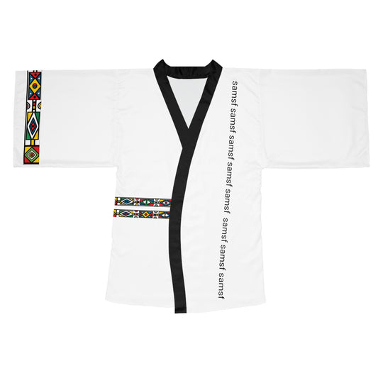 Samsf Long Sleeve Kimono Robe (AOP)