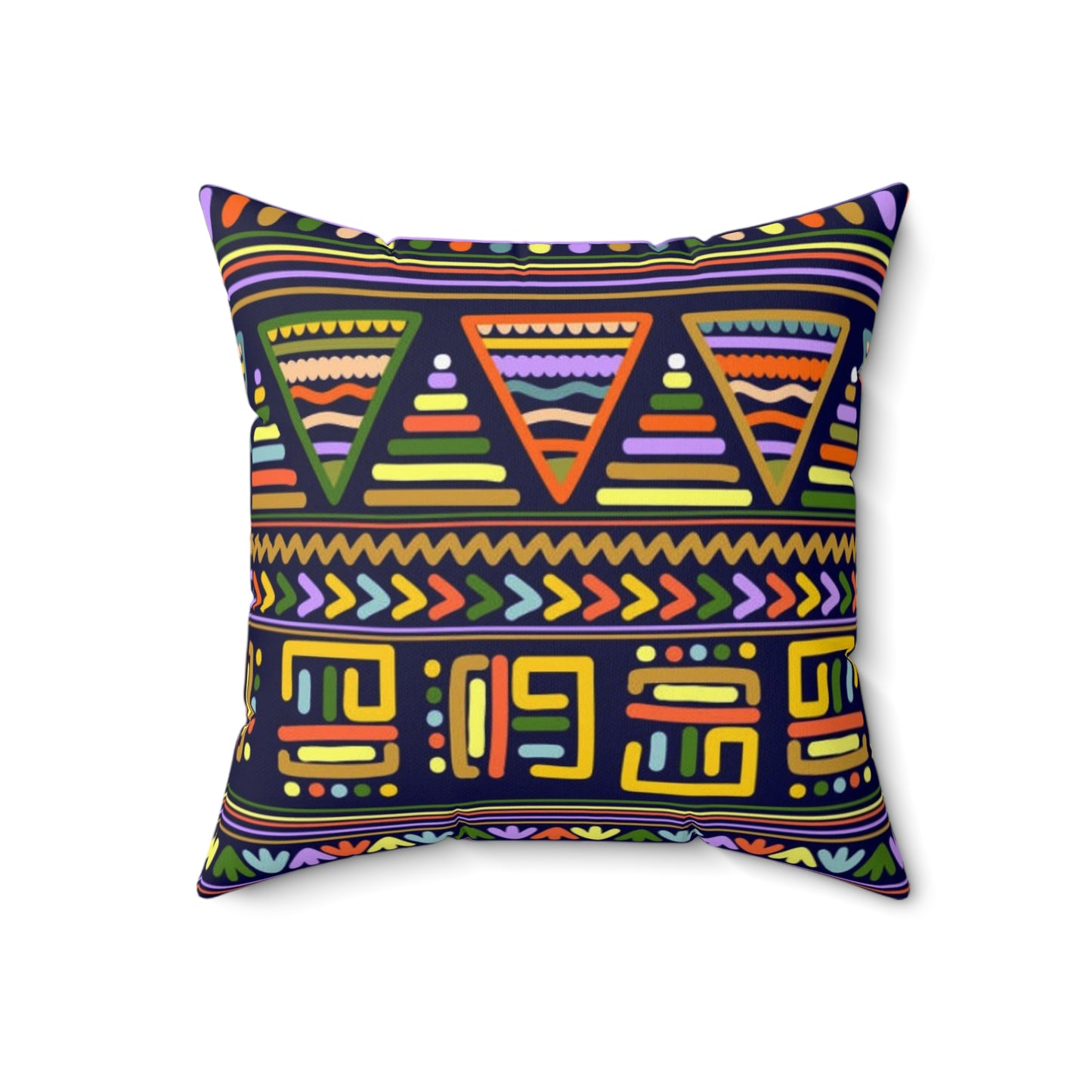 Samsf Spun Polyester Square Pillow