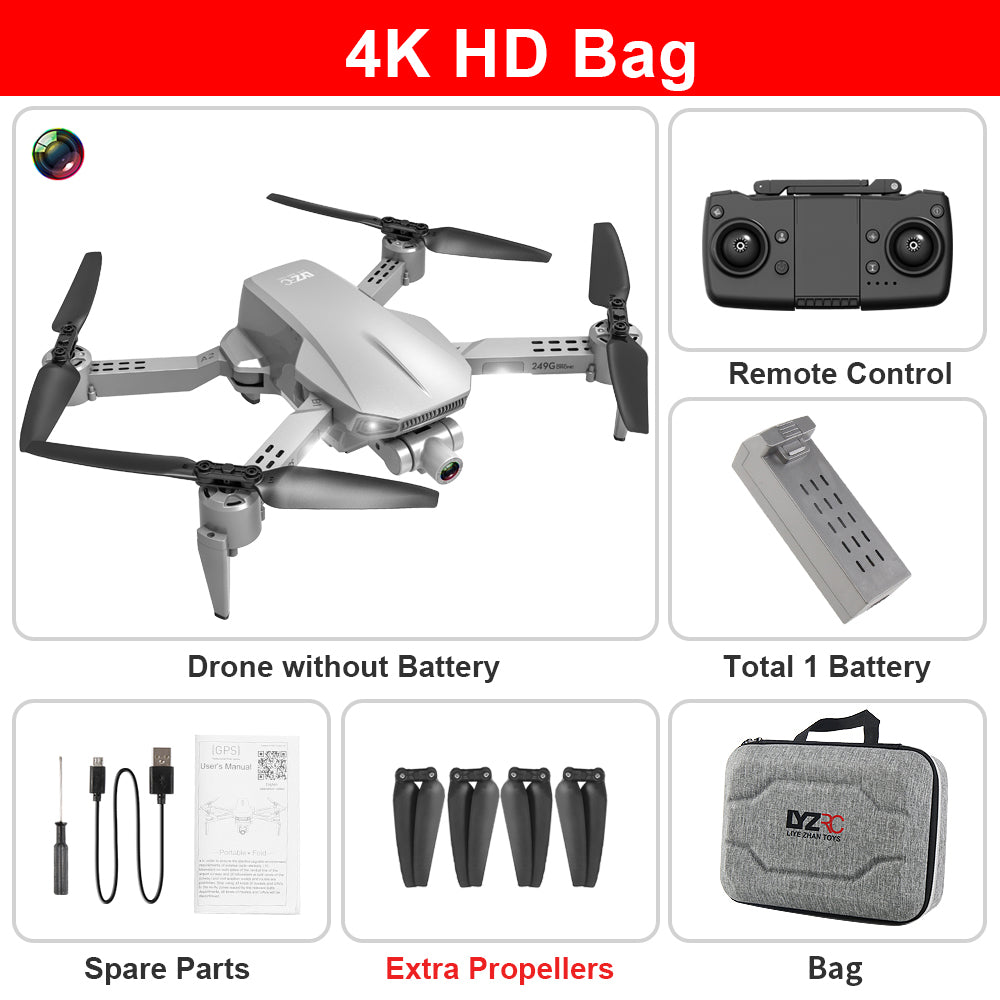 High-definition Aerial 4K Two-axis EIS Anti-shake Gimbal 5G Four-axis Aircraft