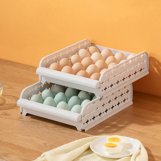 Space-saving Kitchen Refrigerator Egg Storage Box