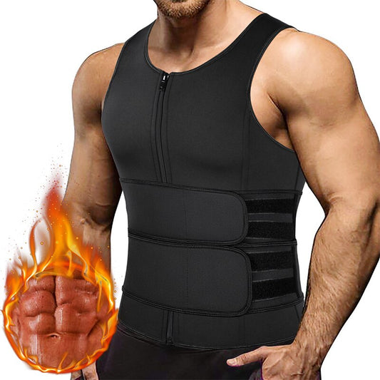 Men Waist Trainer Tank Tops Shapewear Slimming Body Shaper