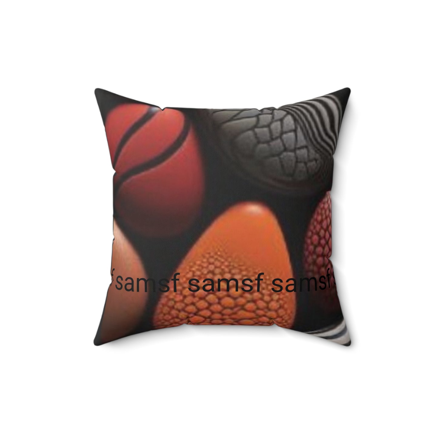 Spun Polyester Square Pillow