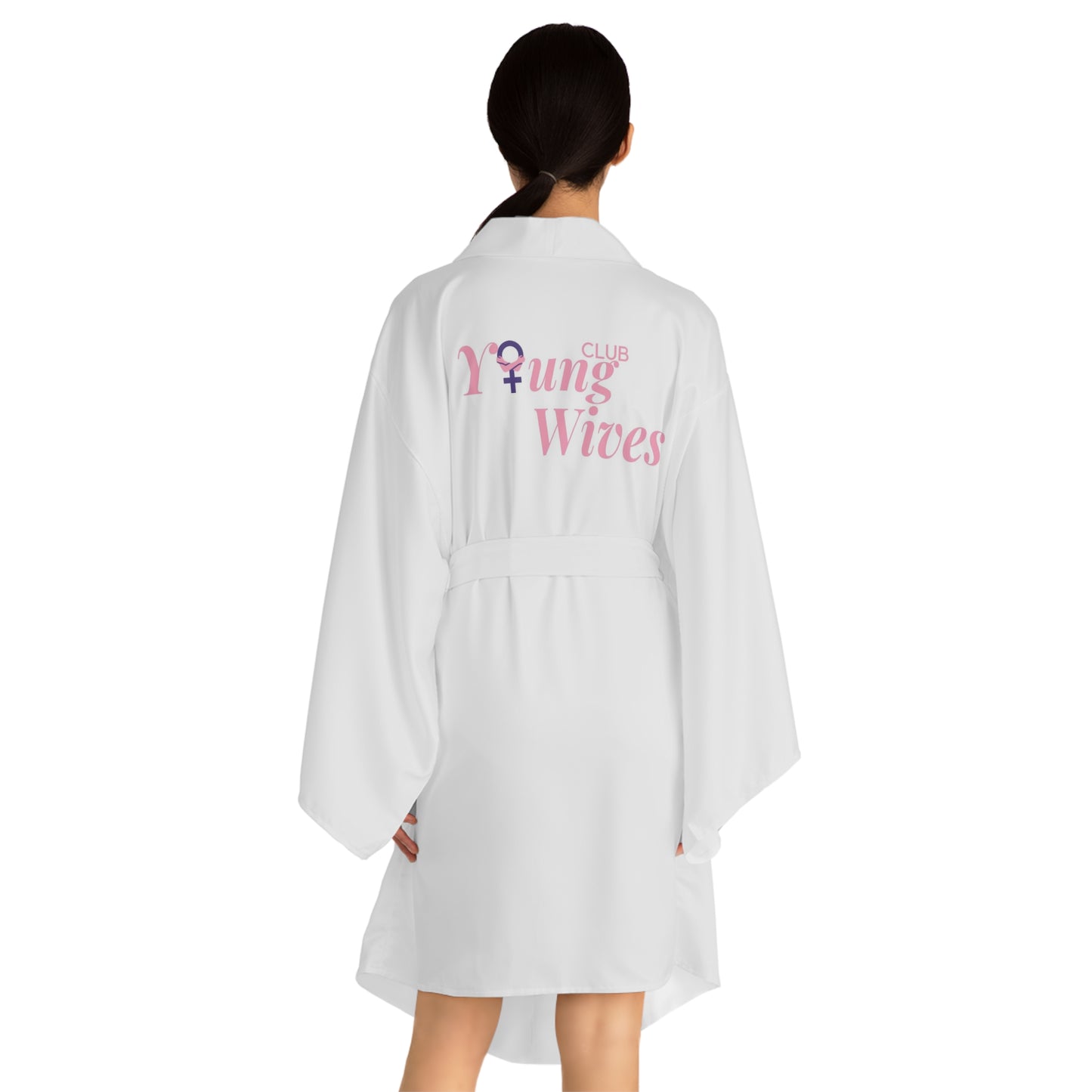 Wife’s Club Long Sleeve Kimono Robe (AOP)