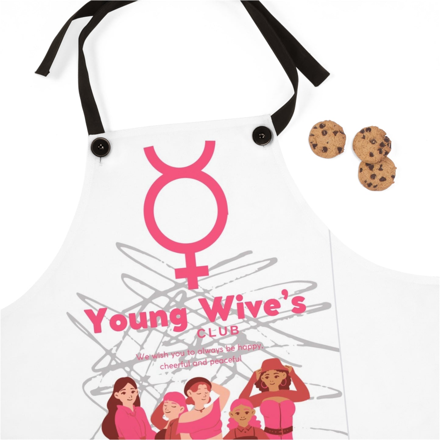 … Wives Club Apron (AOP)