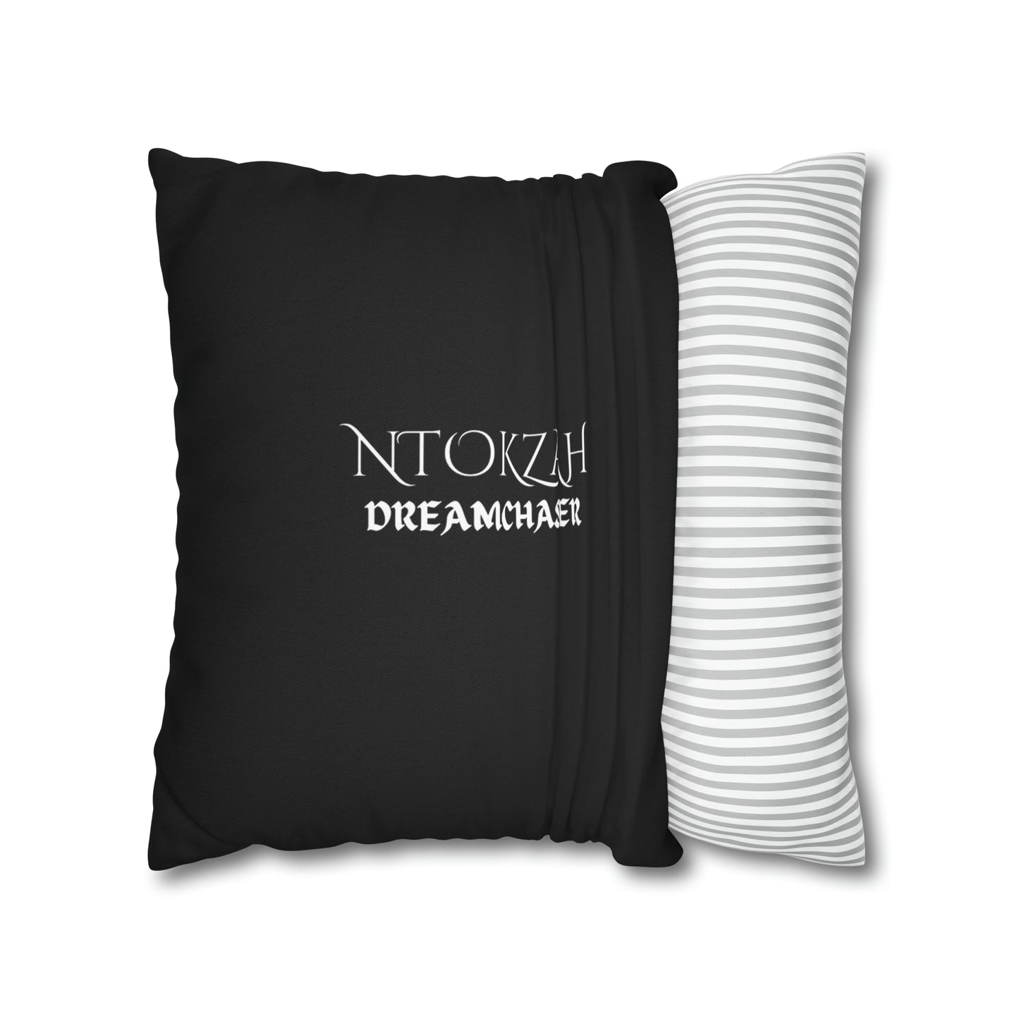 Ntokzah Spun Polyester Square Pillow Case