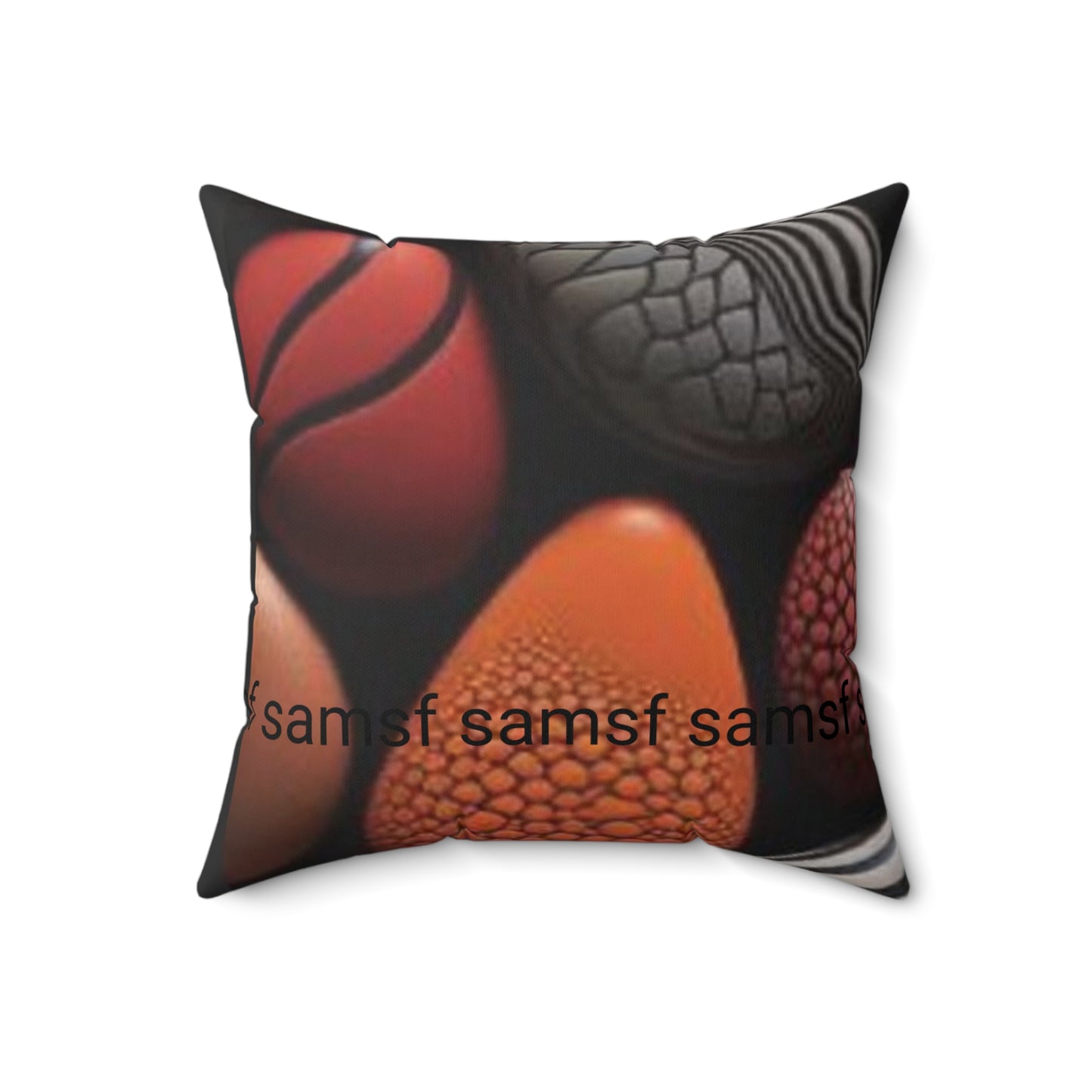 Spun Polyester Square Pillow