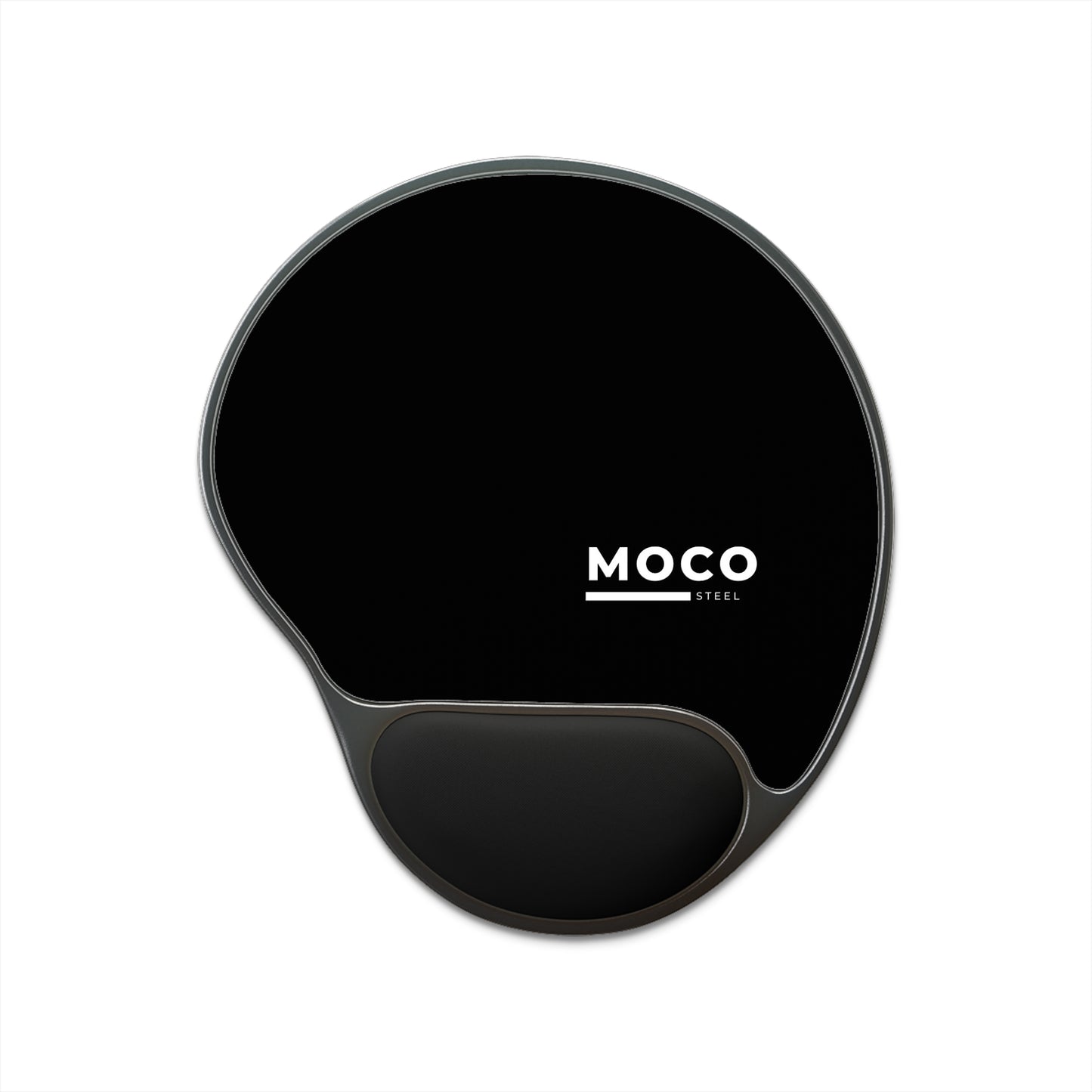 Moco steel Mouse Pad With Wrist Rest