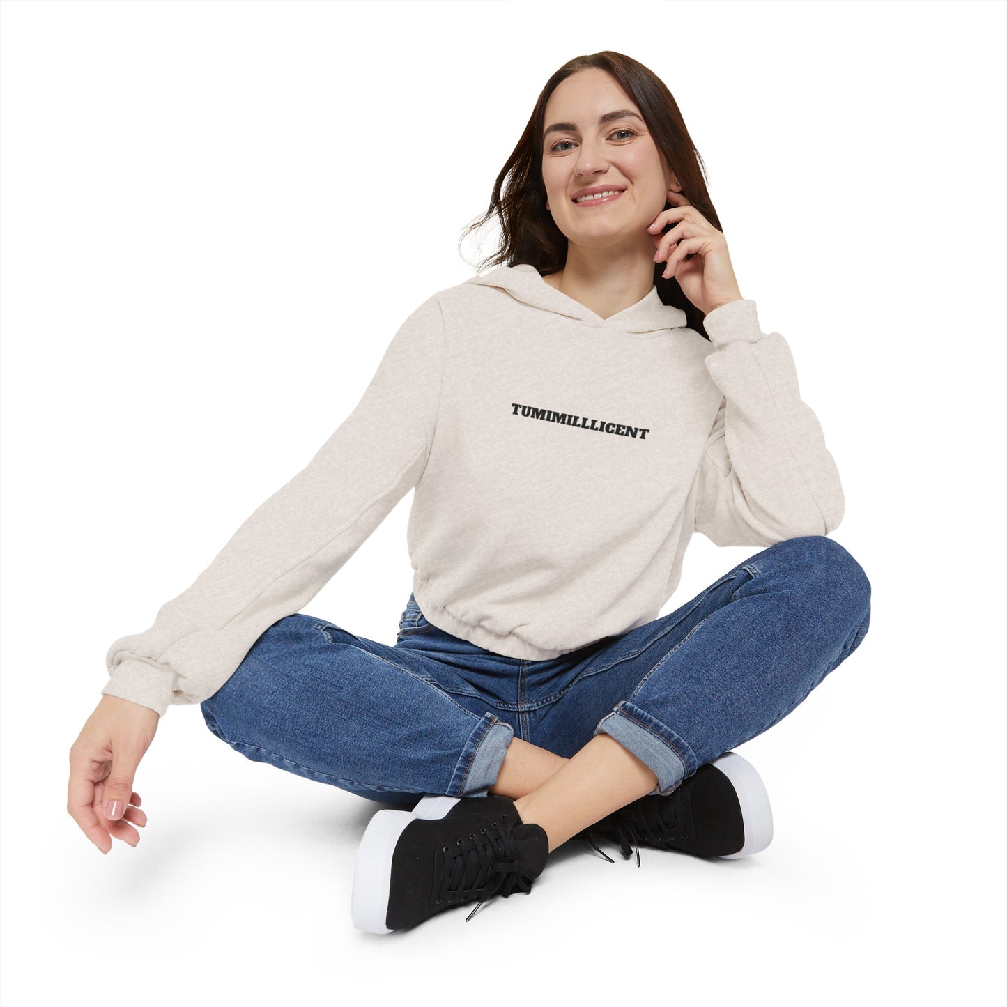 Women's Cinched Bottom Hoodie For Tum