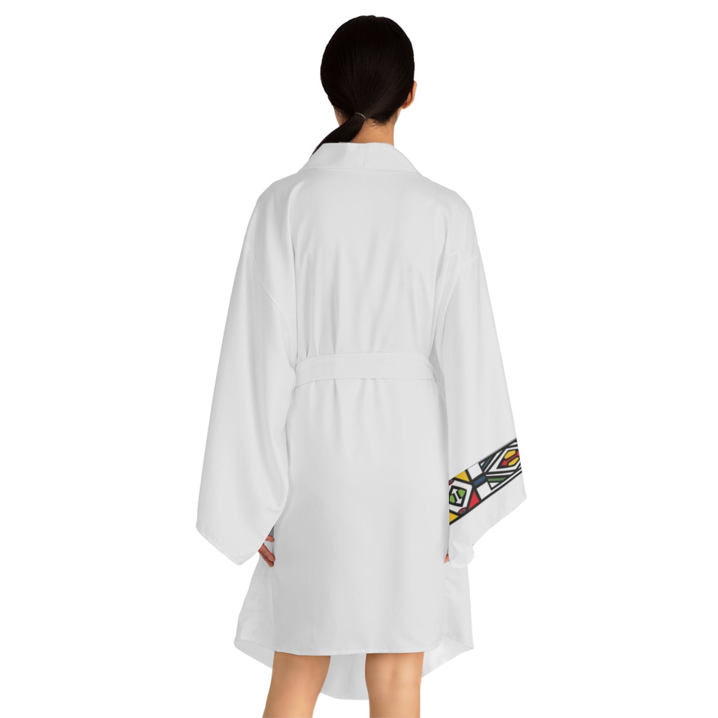 Samsf Long Sleeve Kimono Robe (AOP)