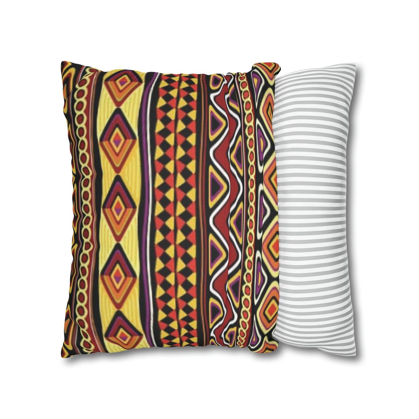 Samsf Spun Polyester Square Pillow Case