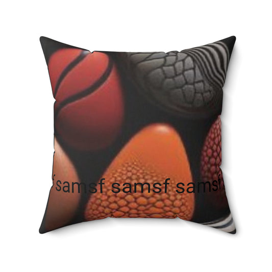 Spun Polyester Square Pillow