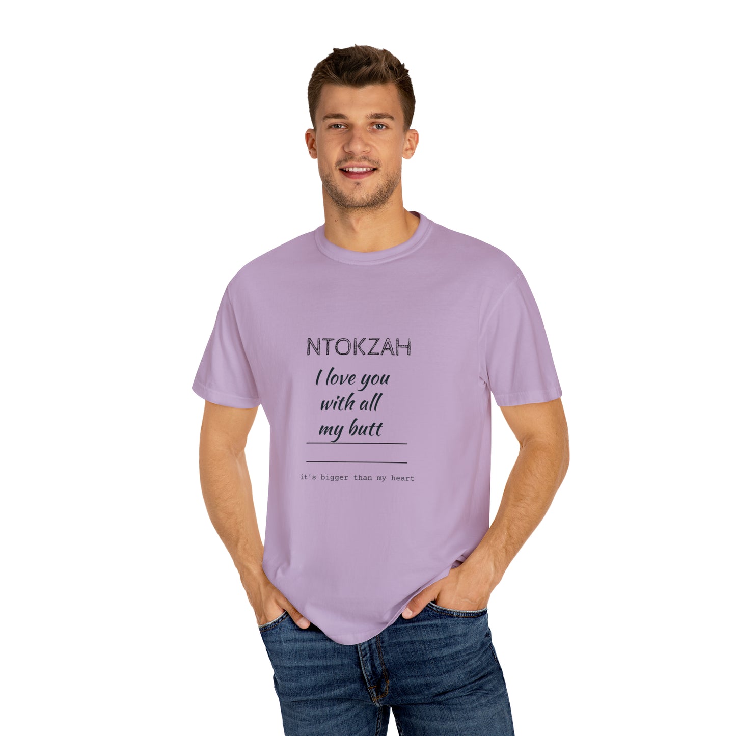 Ntokzah Unisex Garment-Dyed T-shirt