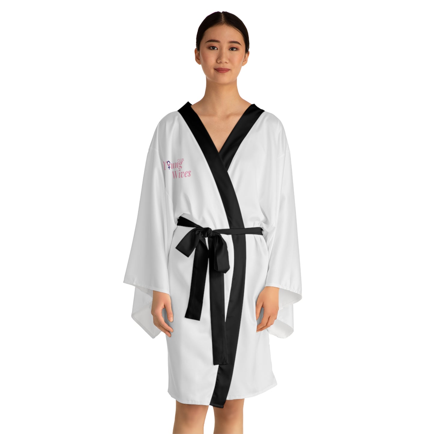 Wife’s Club Long Sleeve Kimono Robe (AOP)