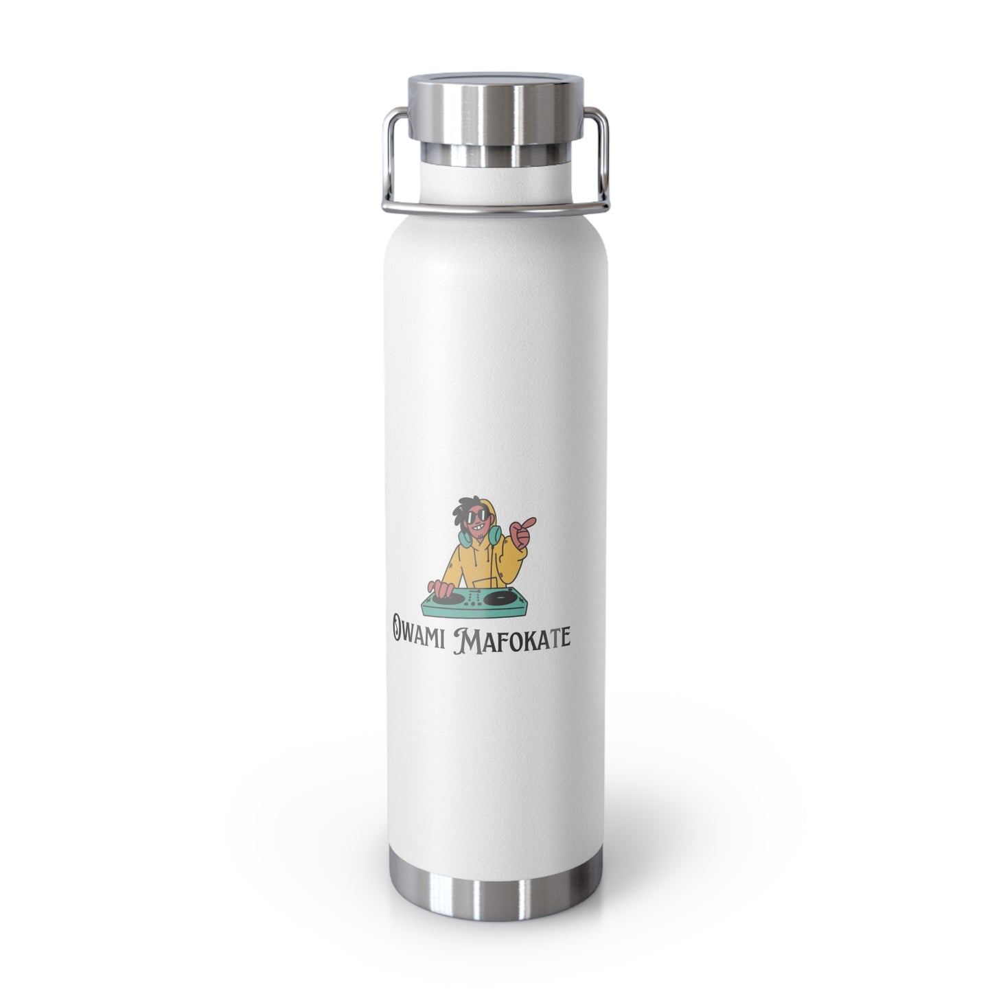 Copper Vacuum Insulated Bottle, 22oz For DJ Owami