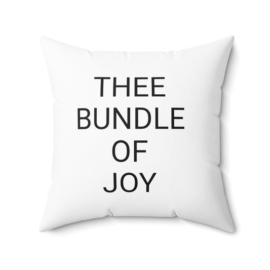 Spun Polyester Square Pillow