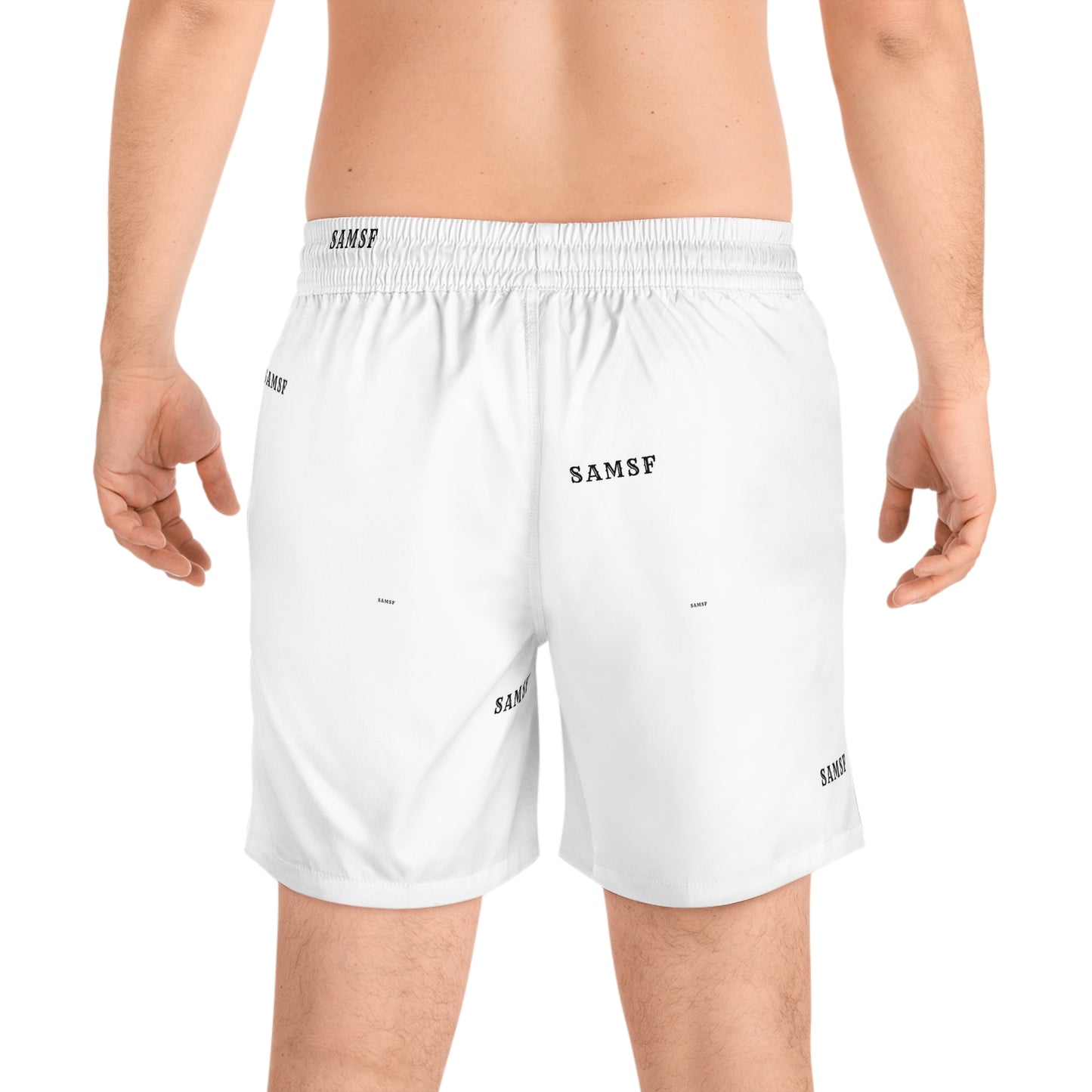 Samsf Men's Mid-Length Swim Shorts (AOP)