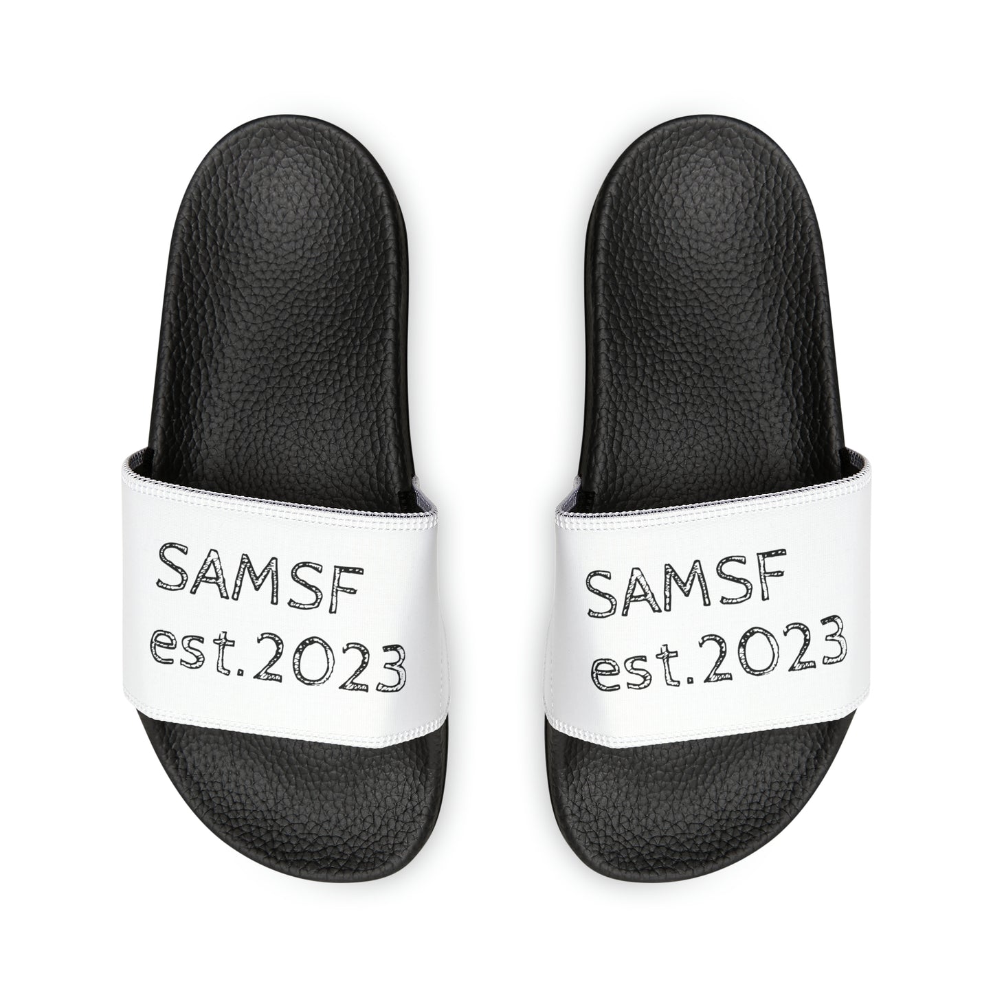 Samsf Men's PU Slide Sandals