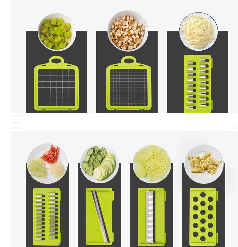 00 Multifunctional Vegetable Cutter Home Kitchen Slicing And Dicing Fruit Artifact