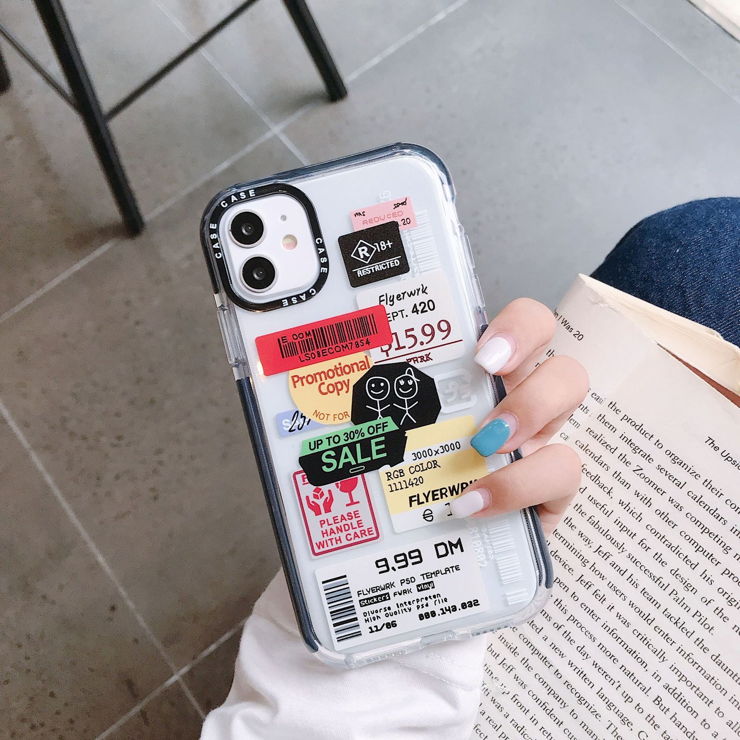 Compatible with Apple , Personality trend mobile phone case