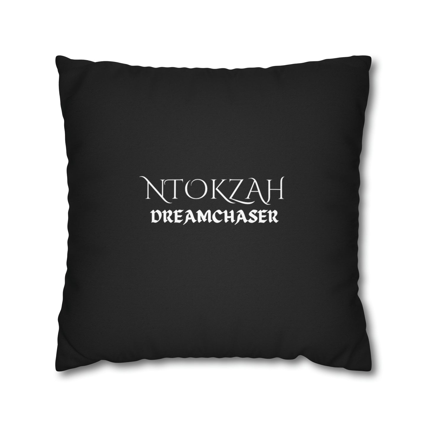 Ntokzah Spun Polyester Square Pillow Case