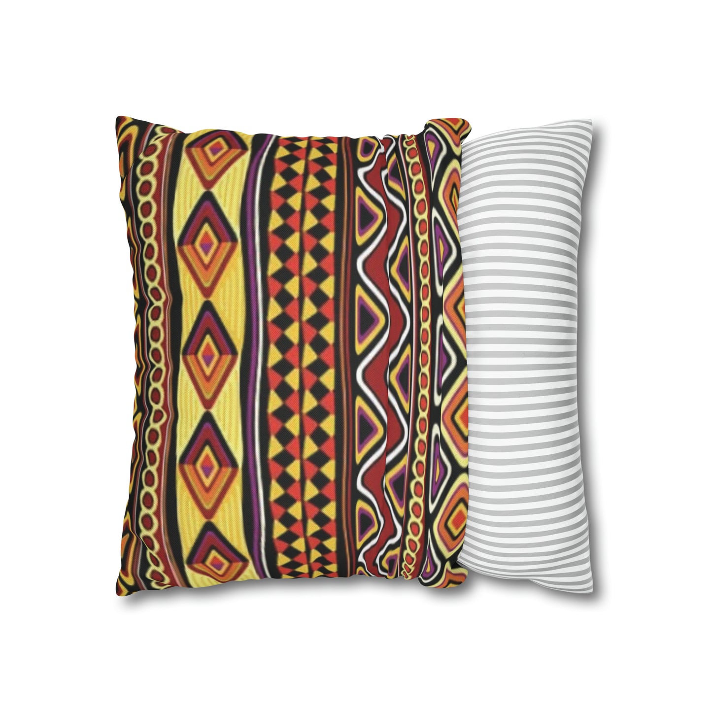 Samsf Spun Polyester Square Pillow Case