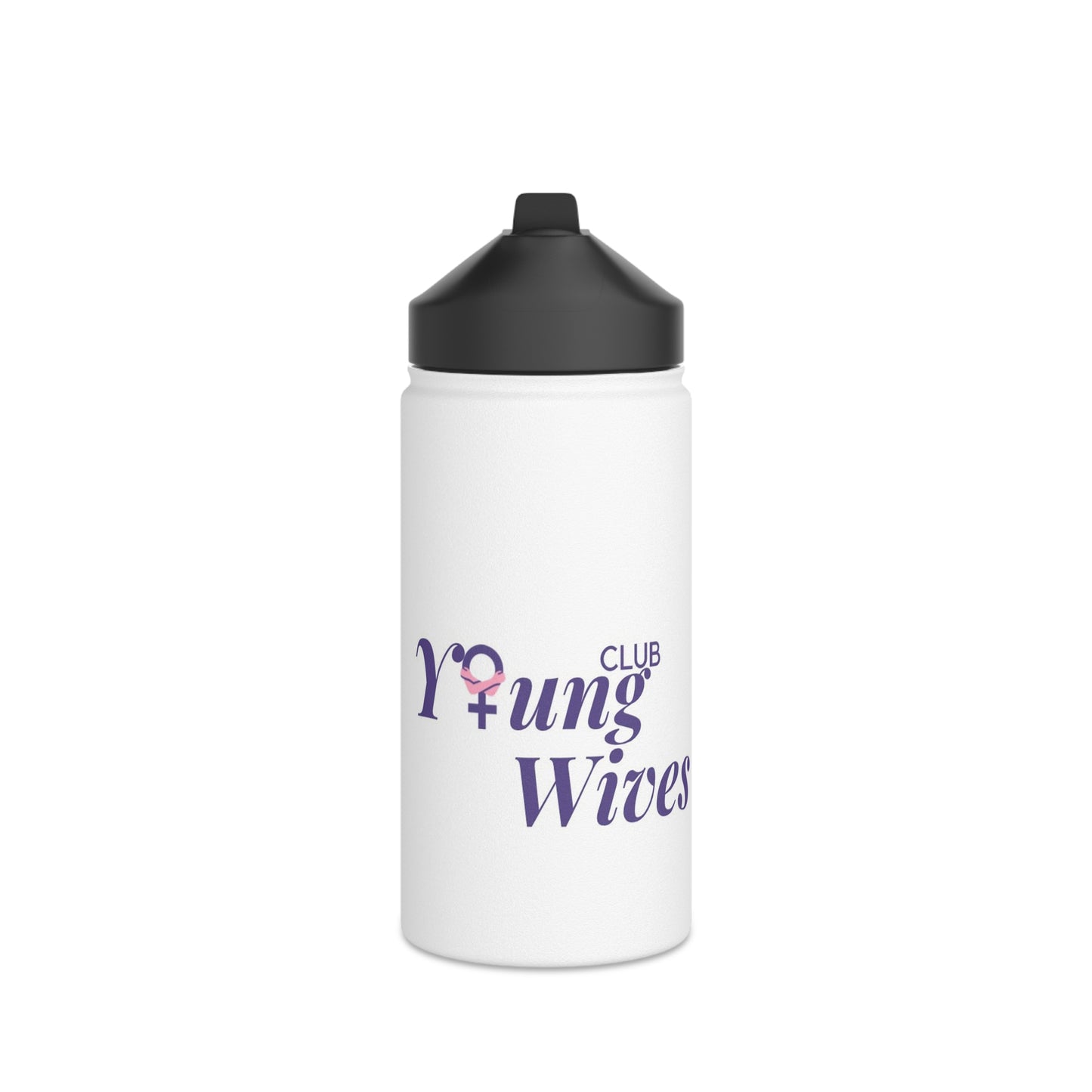 Wives Club Stainless Steel Water Bottle, Standard Lid