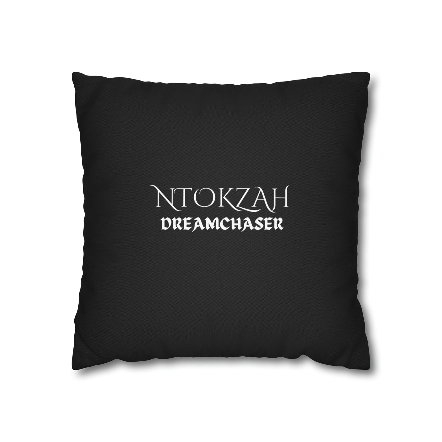 Ntokzah Spun Polyester Square Pillow Case