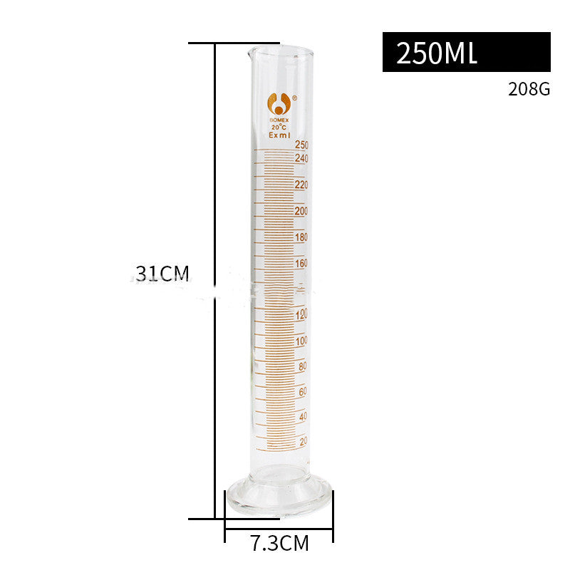 .0 Chemical Laboratory Thickened Glass Graduated Cylinder