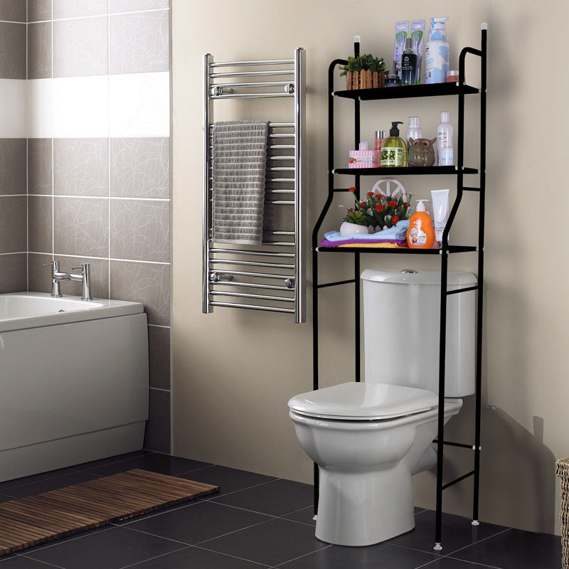 Bathroom Floor Finishing Storage Shelf Toilet