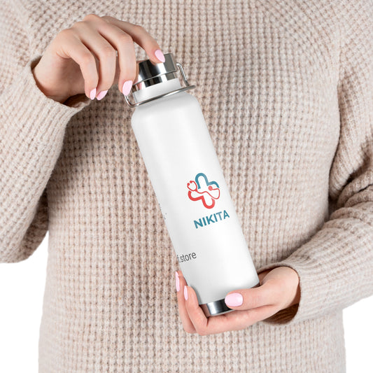 Copper Vacuum Insulated Bottle, 22oz For Nikita