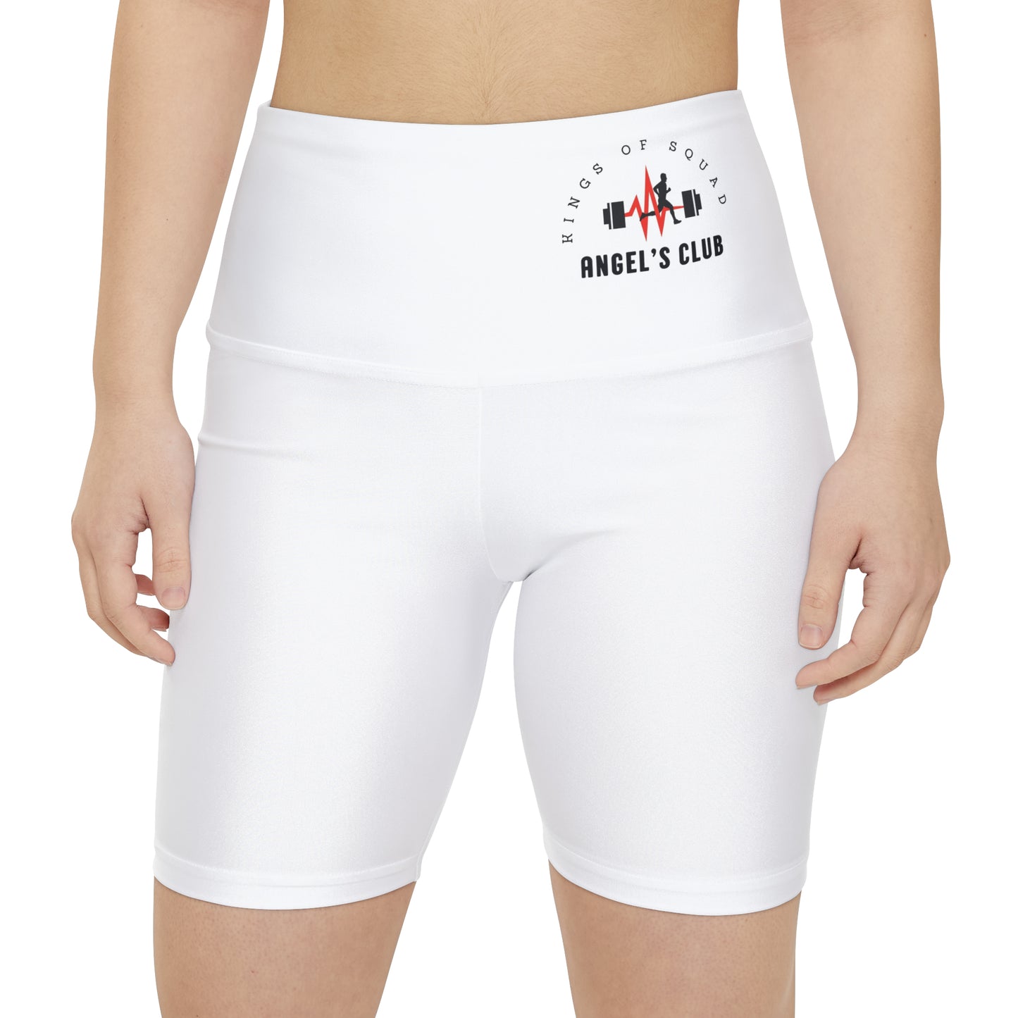 1.1 Women's Workout Shorts (AOP) For Angel