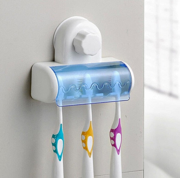 Magic Suction Wall Toothbrush Holder Toothbrush Holder