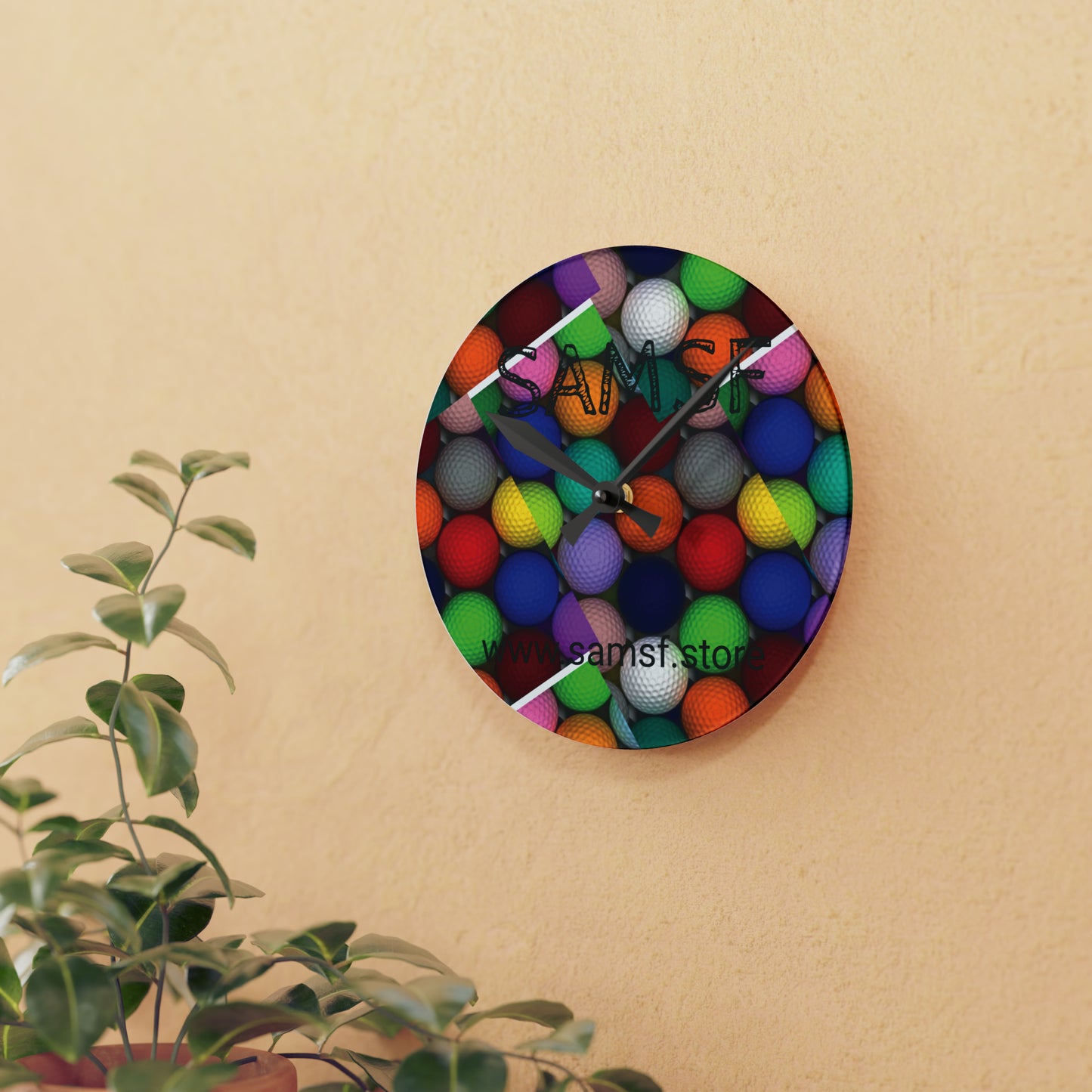 Acrylic Wall Clock