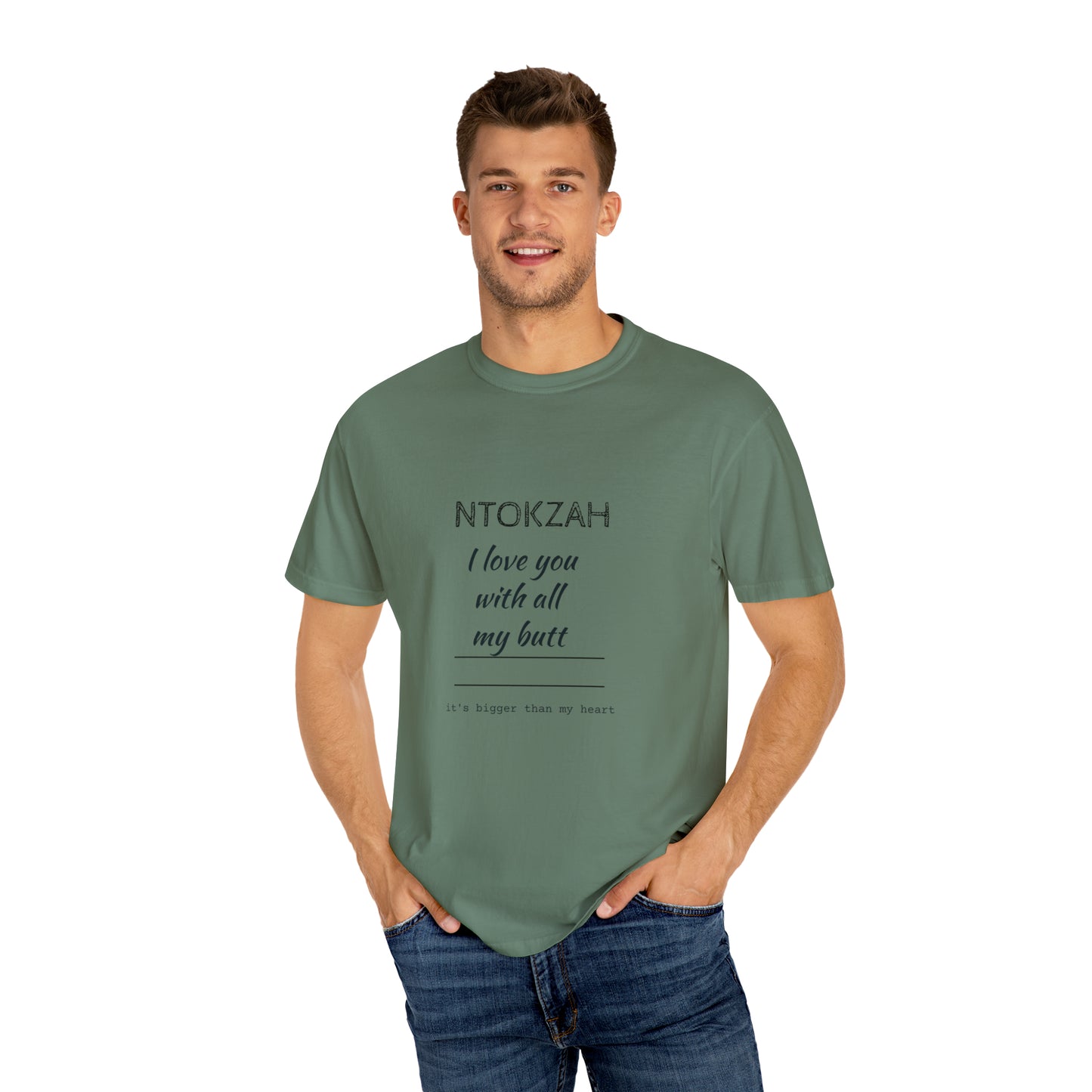 Ntokzah Unisex Garment-Dyed T-shirt