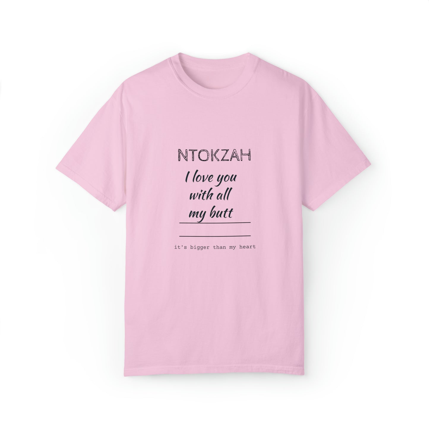 Ntokzah Unisex Garment-Dyed T-shirt