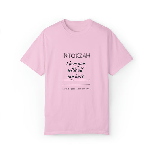 Ntokzah Unisex Garment-Dyed T-shirt