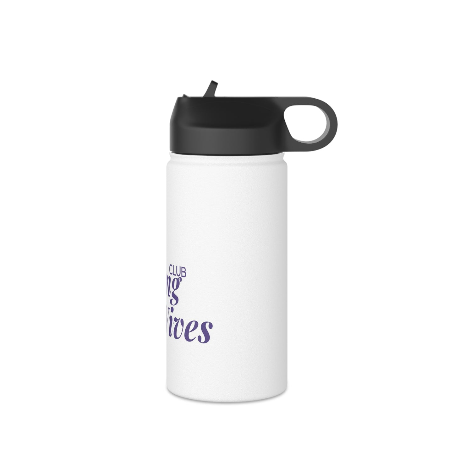 Wives Club Stainless Steel Water Bottle, Standard Lid