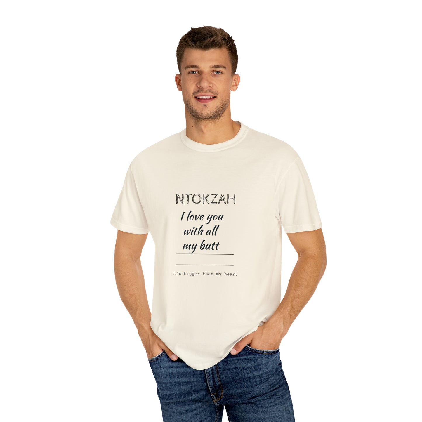 Ntokzah Unisex Garment-Dyed T-shirt