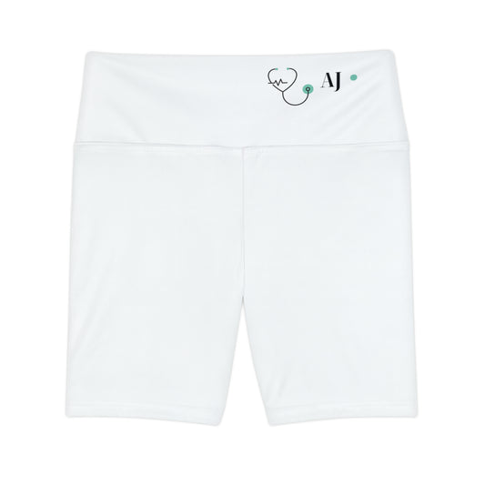 Women's Workout Shorts (AOP) For Miss Joki