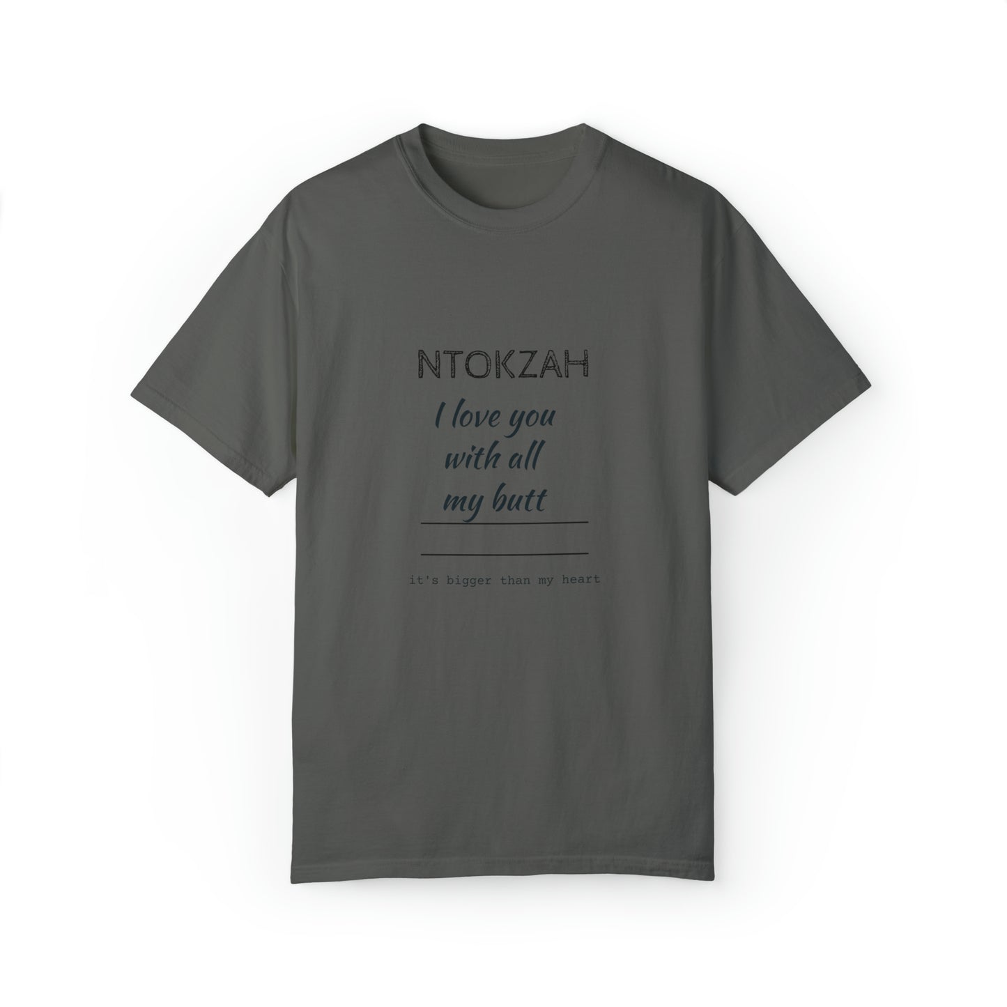 Ntokzah Unisex Garment-Dyed T-shirt