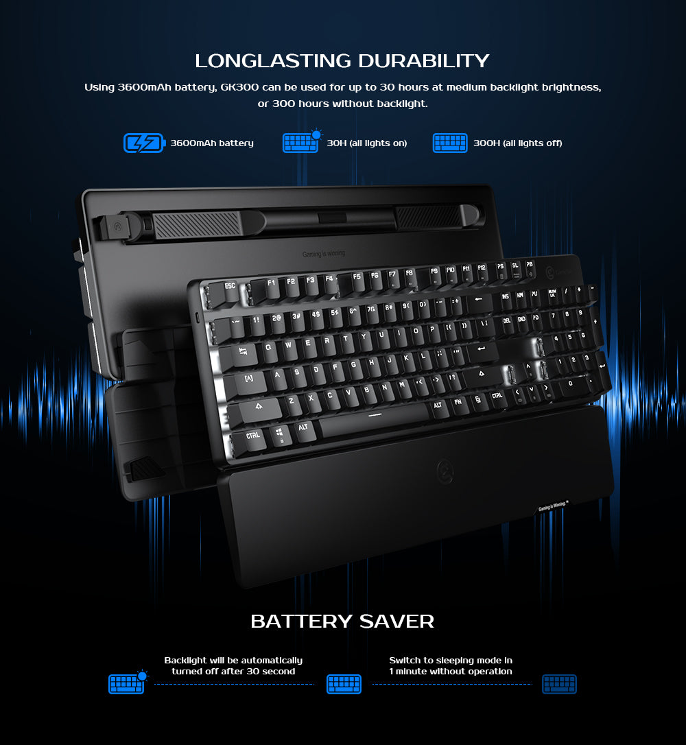 Dual mode mechanical keyboard