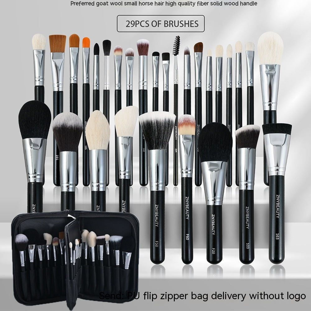 Lebo 30 PCs Makeup Brush Set Soft Hair Eye Shadow Blush Face Powder Full Set