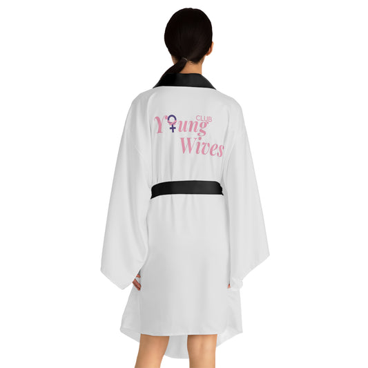 Wife’s Club Long Sleeve Kimono Robe (AOP)