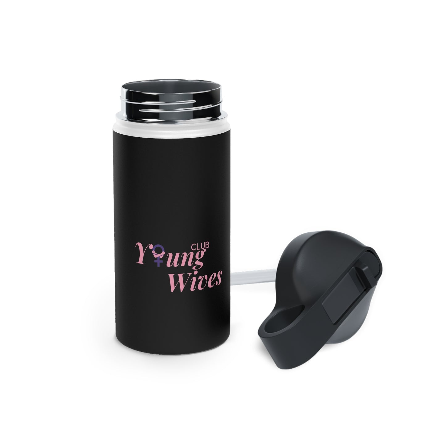 Wives Club Stainless Steel Water Bottle, Standard Lid