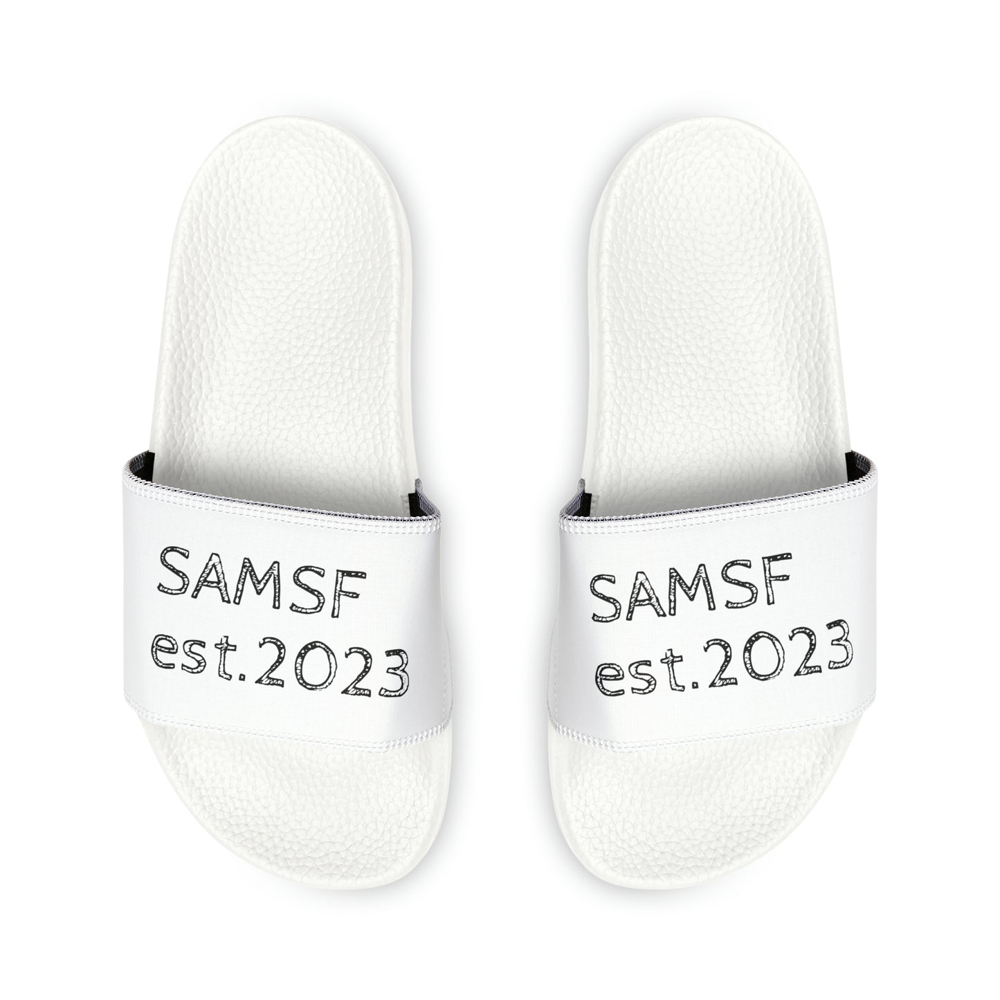 Samsf Men's PU Slide Sandals