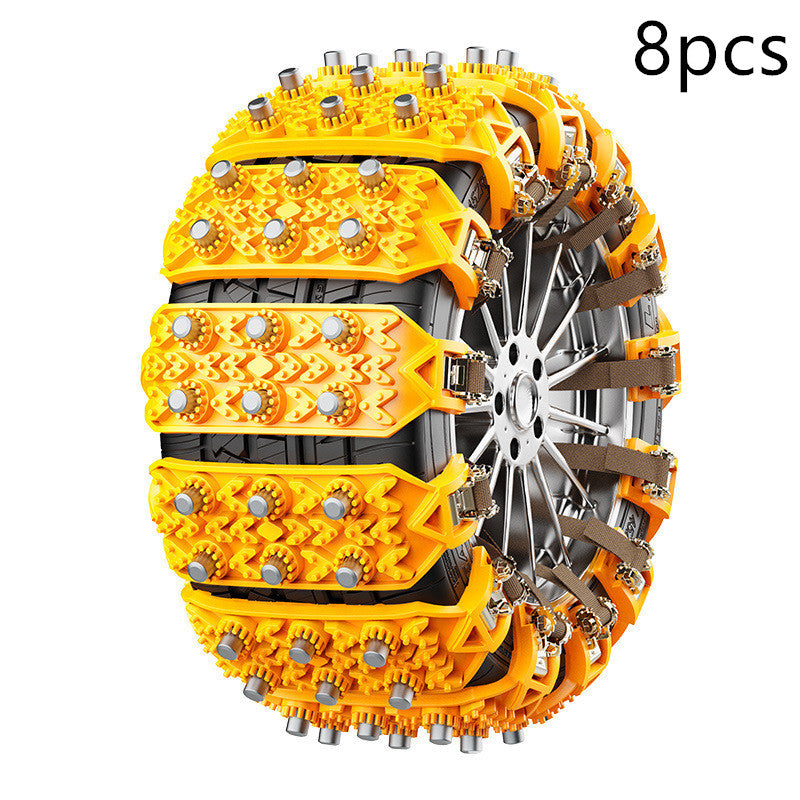 Factory Direct Sales Car Tire Emergency Type Universal Rubber Beef Tendon Snow Nonskid Chain