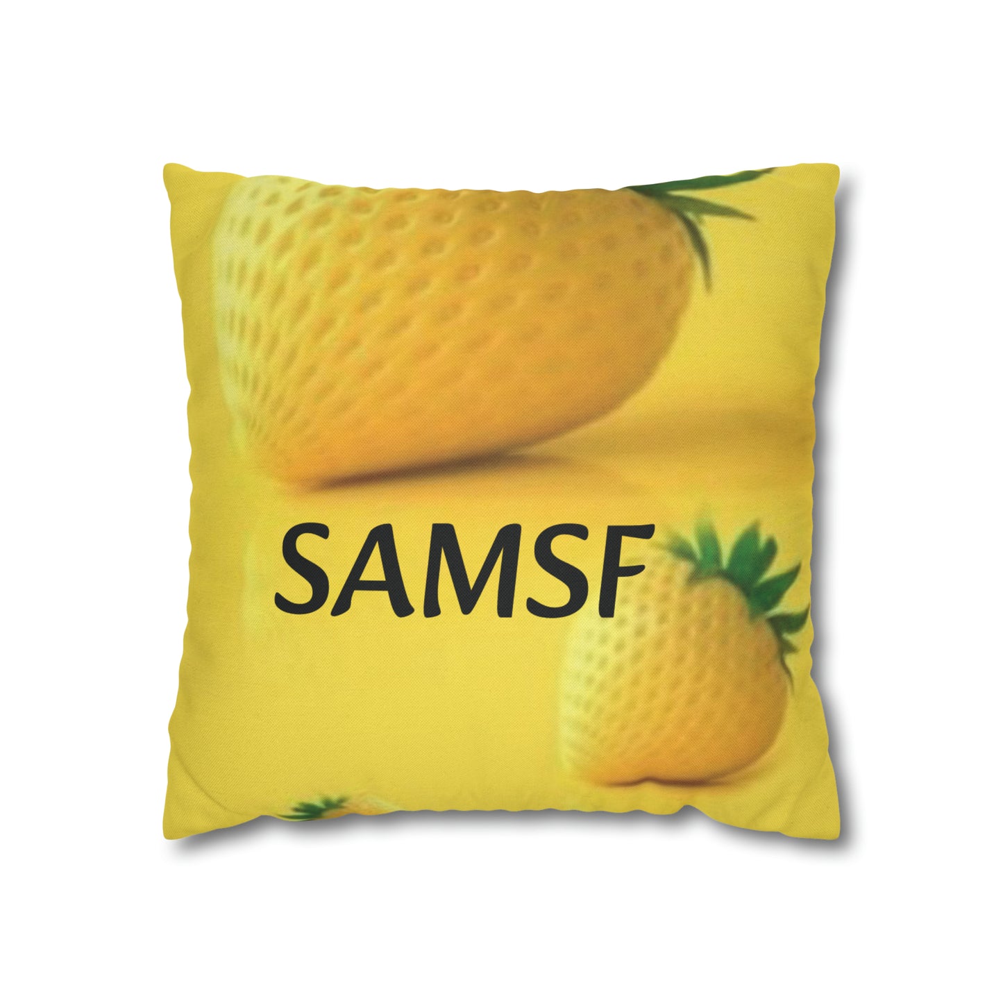 Samsf Spun Polyester Square Pillow Case