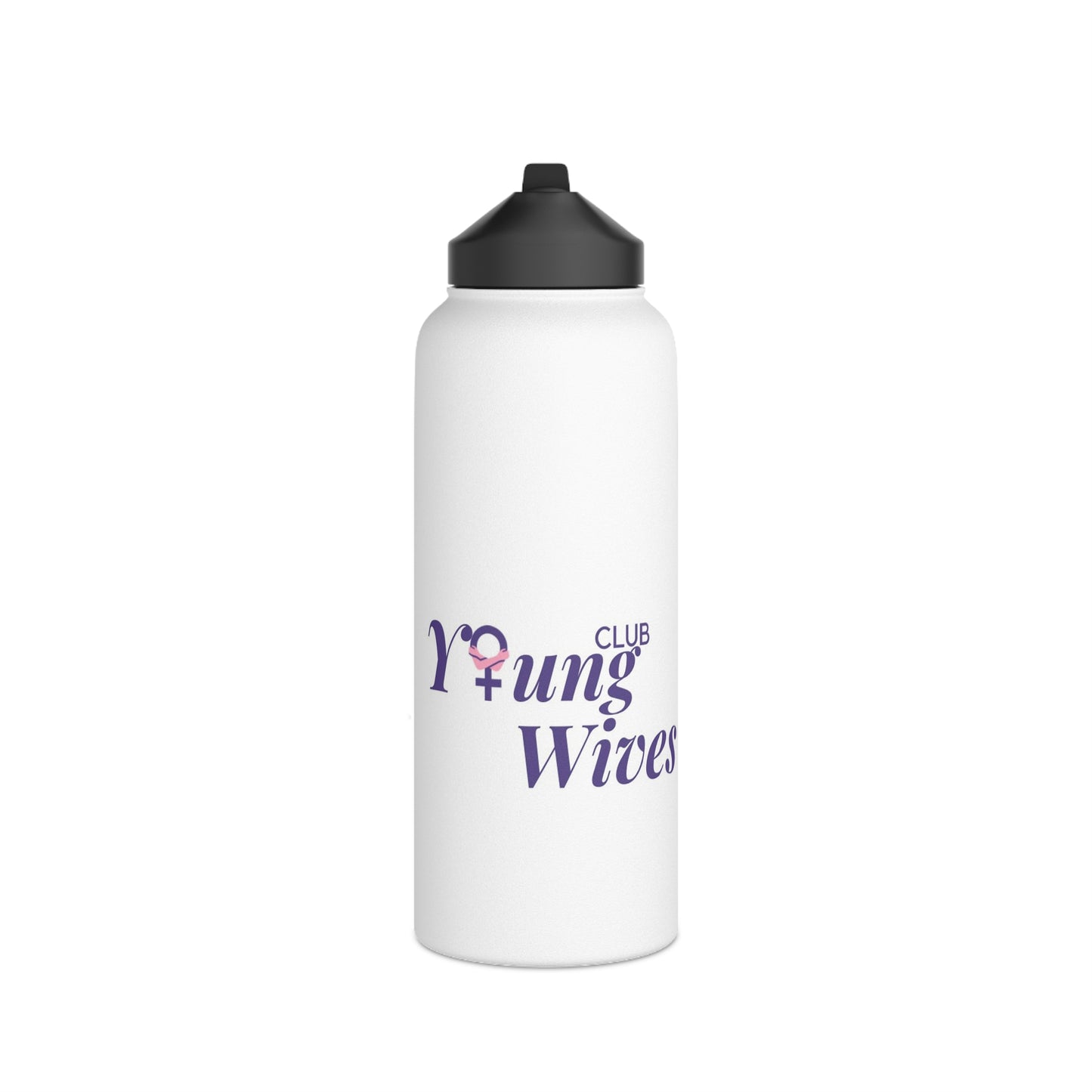 Wives Club Stainless Steel Water Bottle, Standard Lid