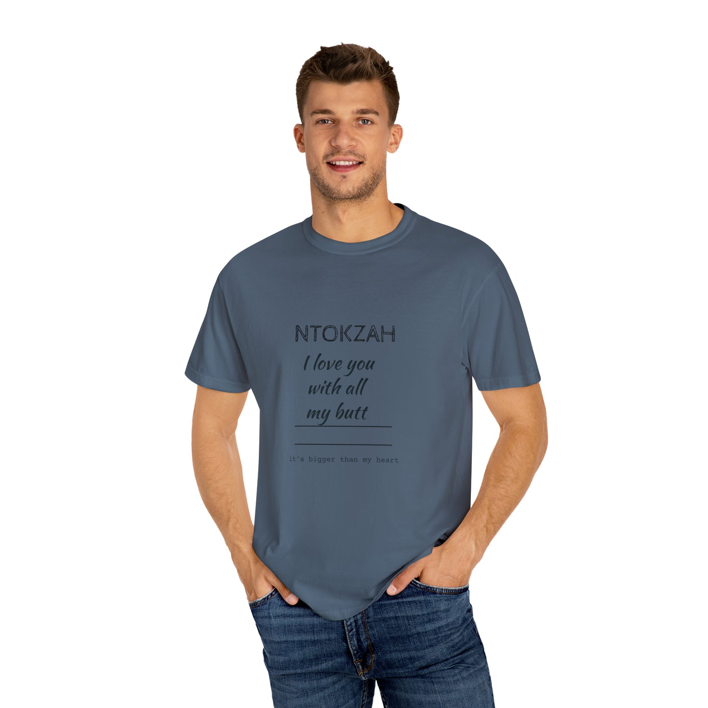 Ntokzah Unisex Garment-Dyed T-shirt